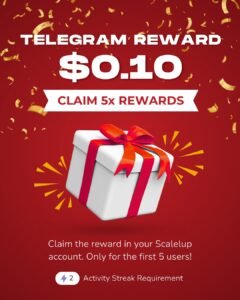 Scalelup Review: Earn Money Online + Get Free Traffic 2 Scalelup-$.10 reward