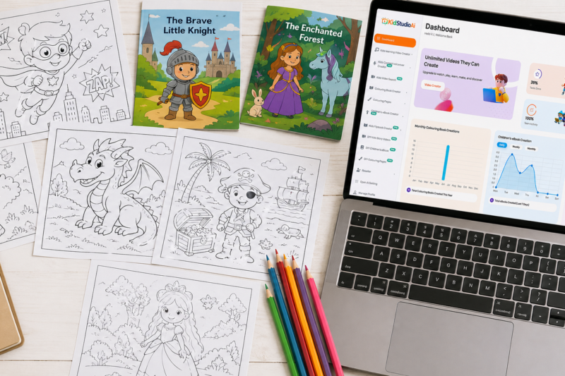 KIDS CONTENT BUSINESS WITH AI