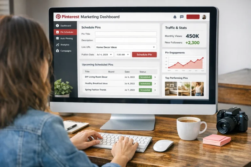 Pinterest marketing software