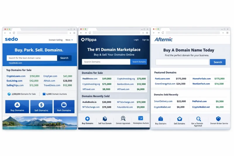Best Platforms to Sell Domains in 2026: Sedo vs Flippa vs Afternic
